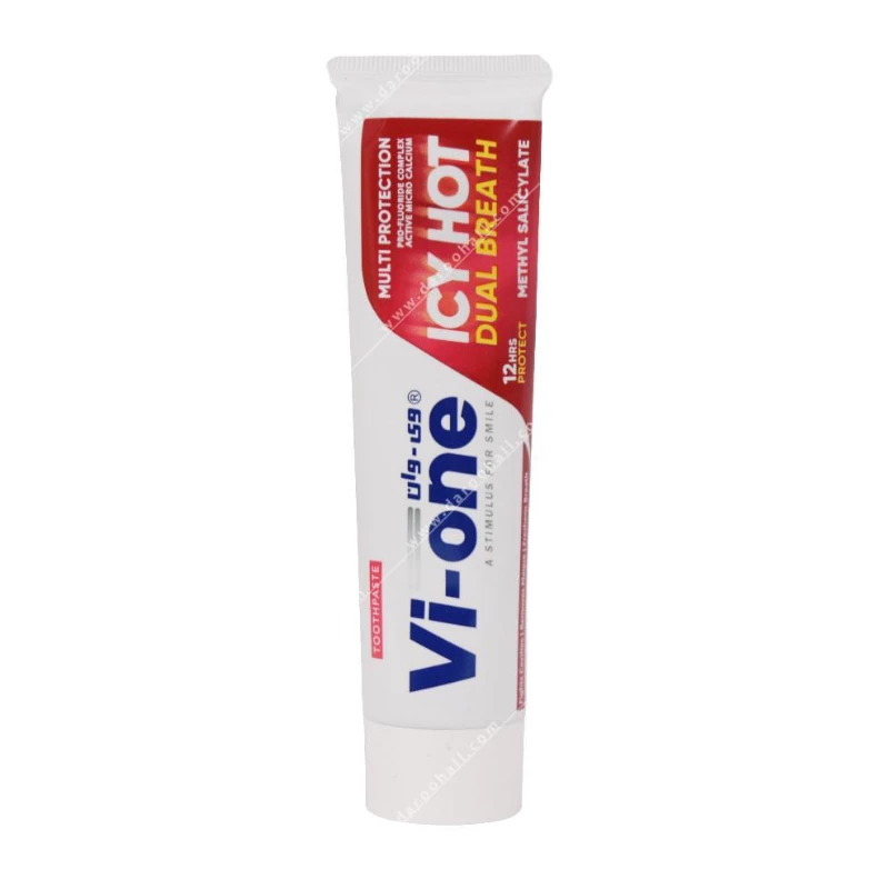خمیر دندان وی وان مدل ICY HOT حجم 130 گرم