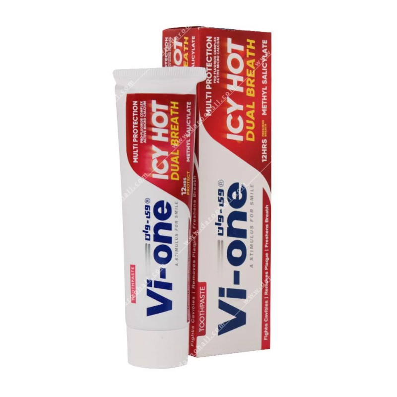 خمیر دندان وی وان مدل ICY HOT حجم 130 گرم